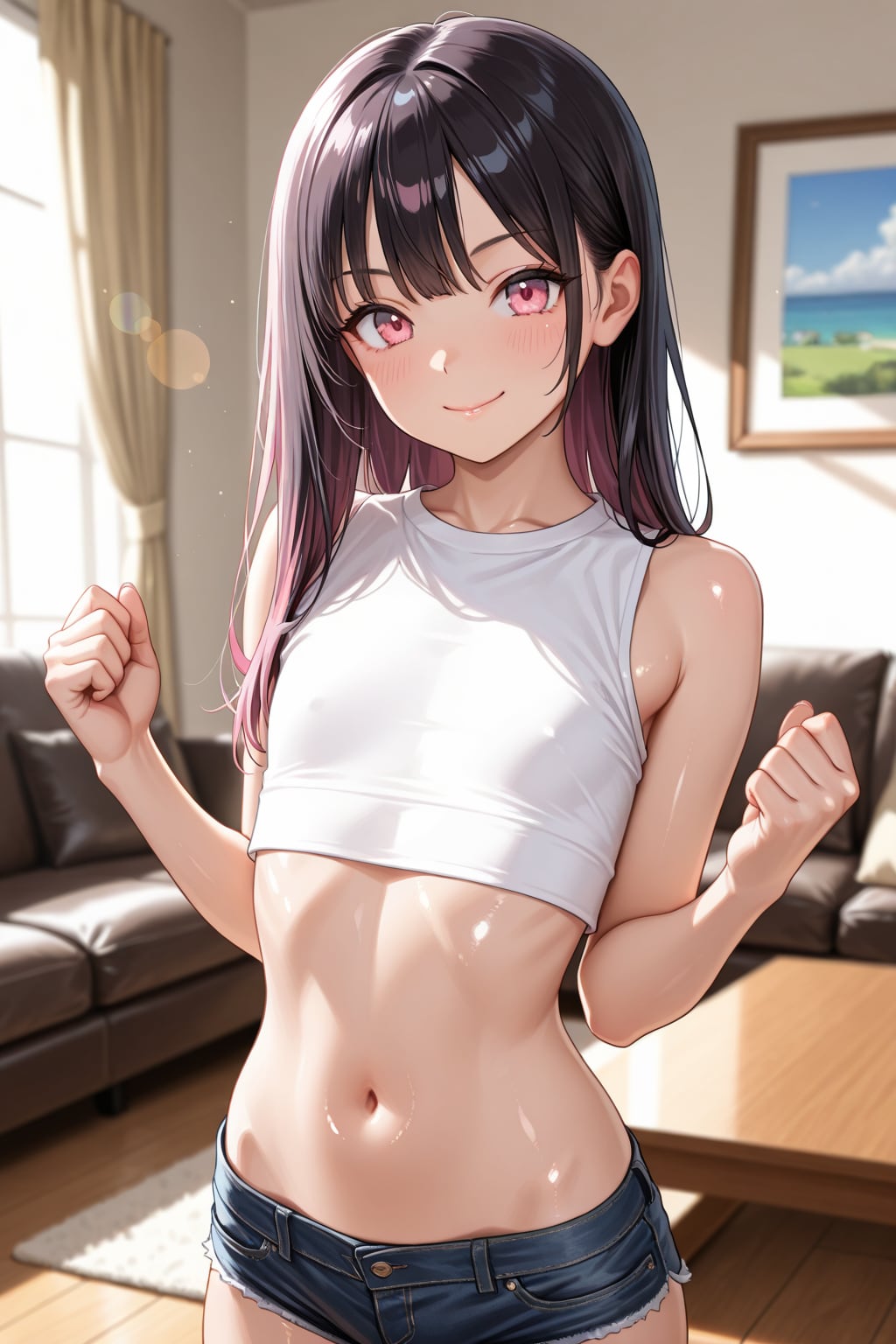 【本日の板野ちゃん】「ホットパンツ穿いてみたの♪」