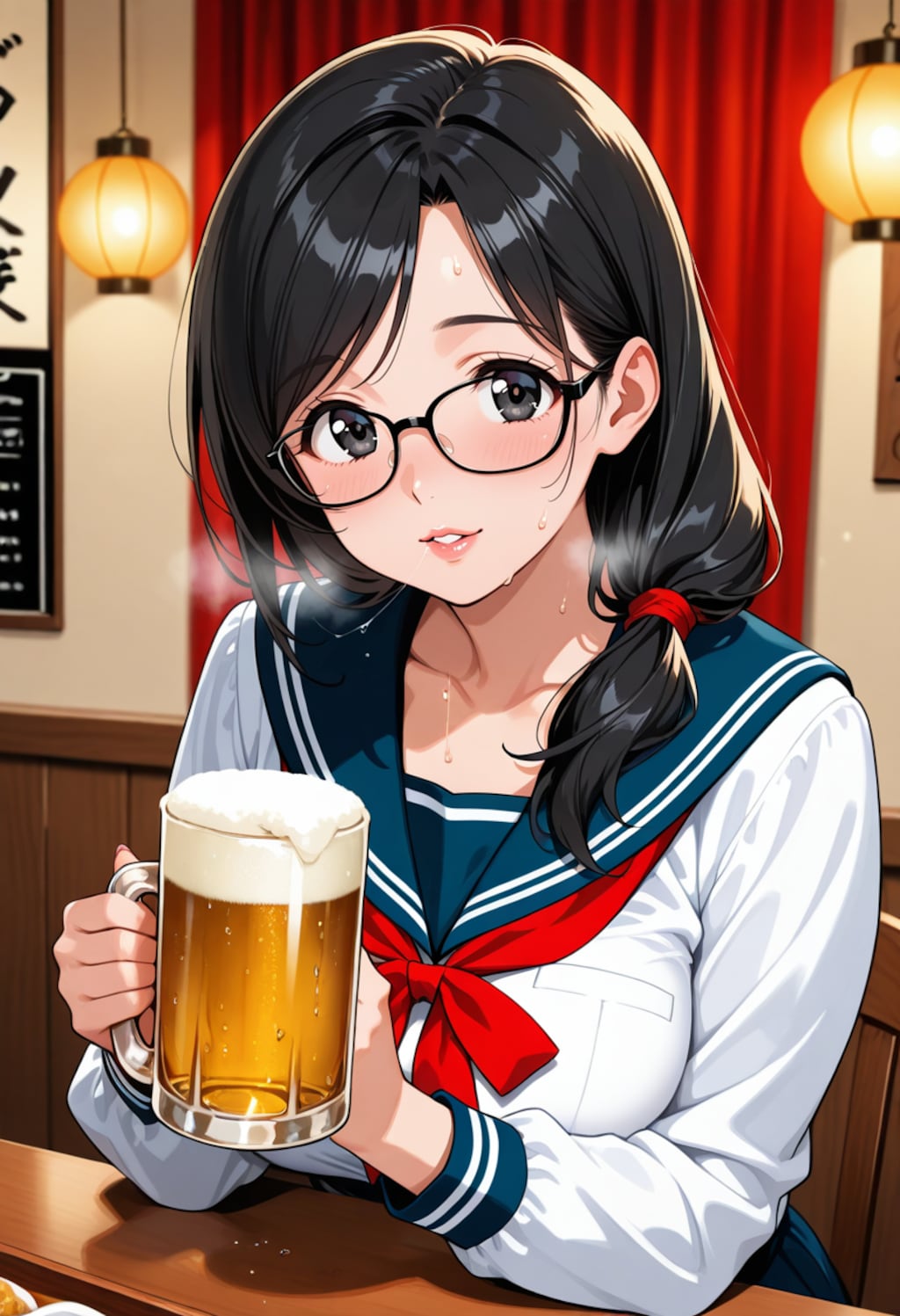 セーラー服熟女居酒屋