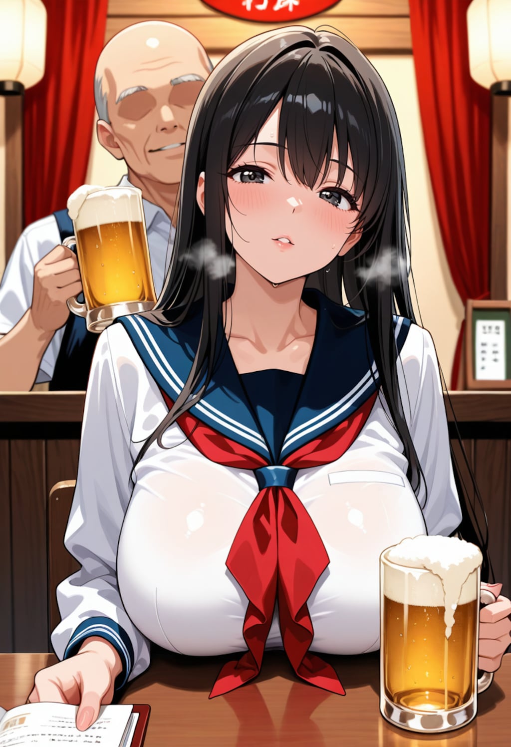 セーラー服熟女居酒屋