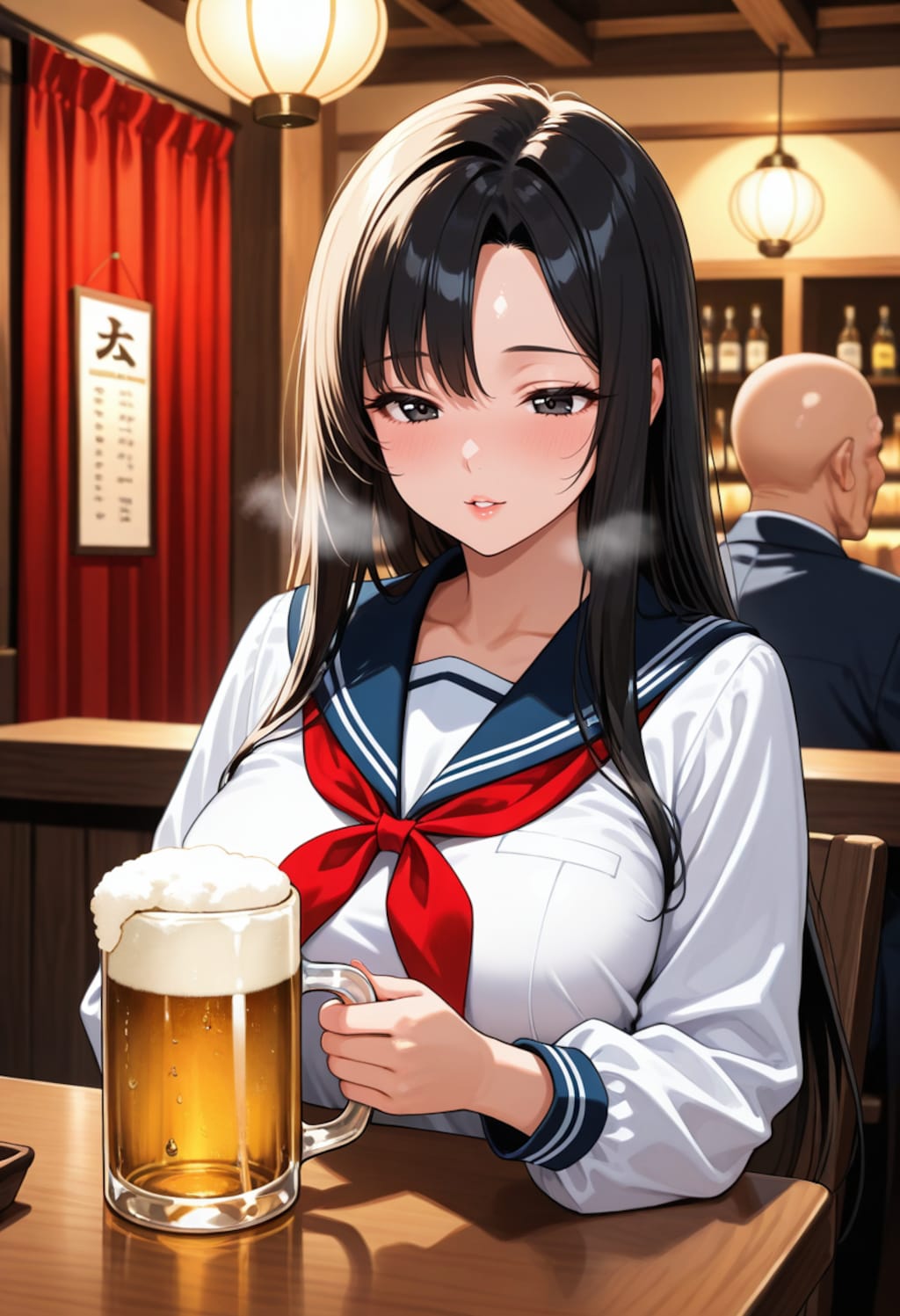 セーラー服熟女居酒屋