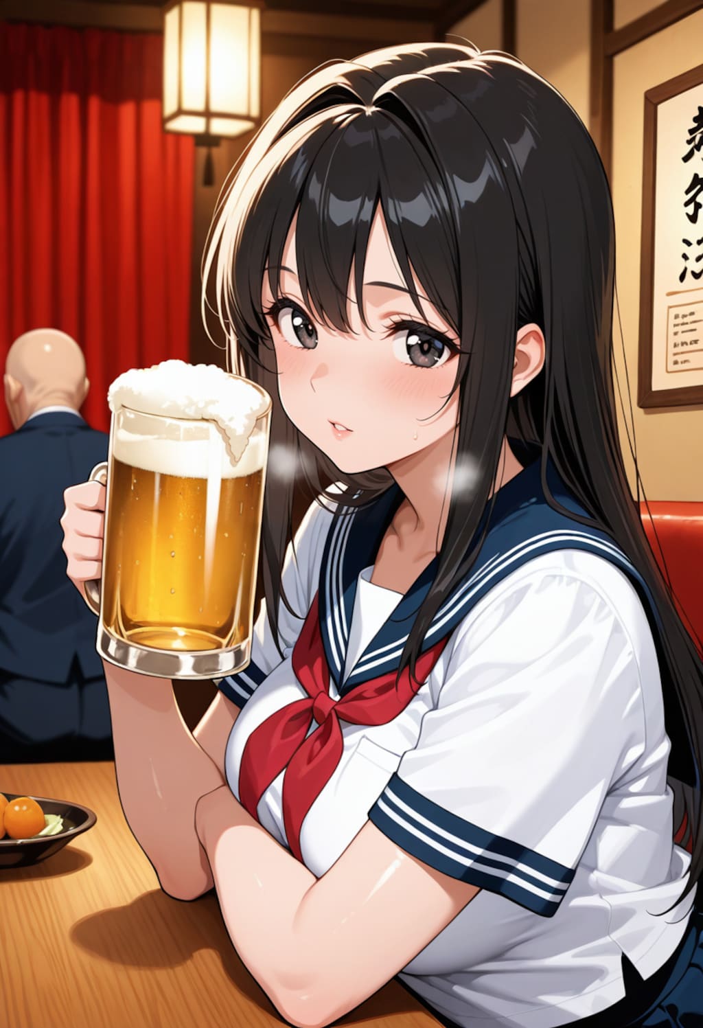 セーラー服熟女居酒屋