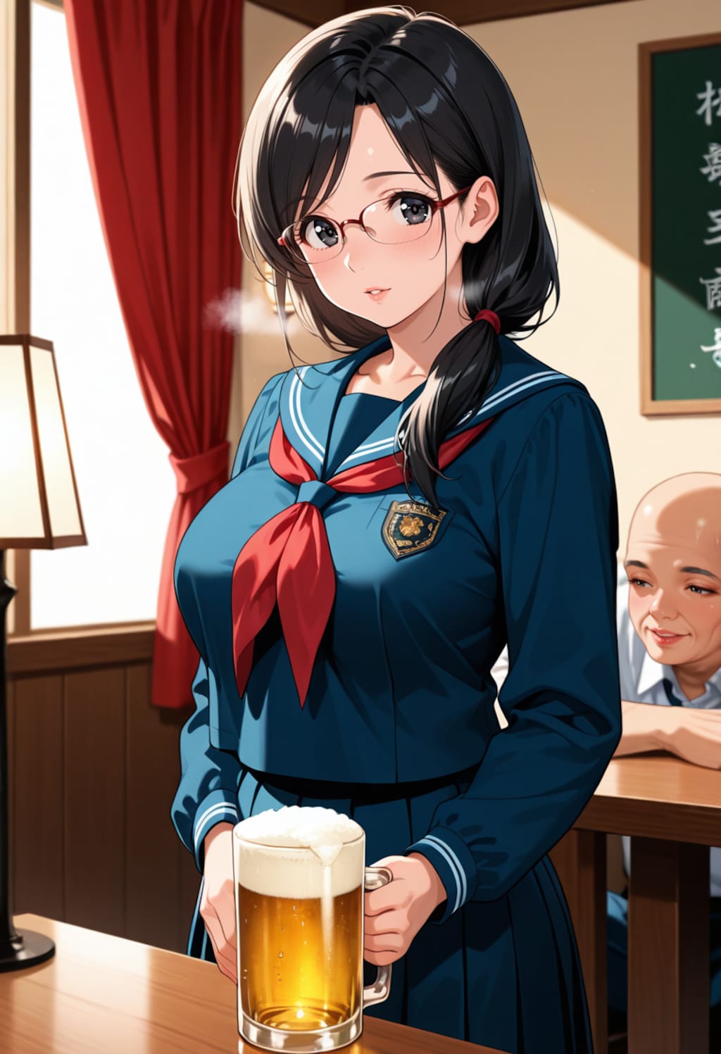 セーラー服熟女居酒屋