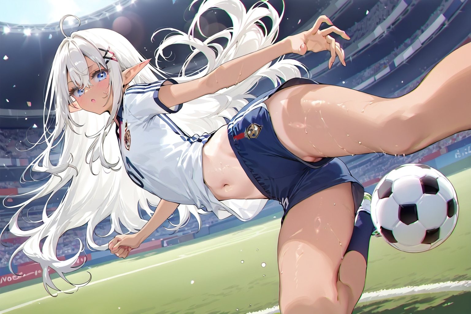 エルフなLILYちゃん。※別衣装＋サッカーver