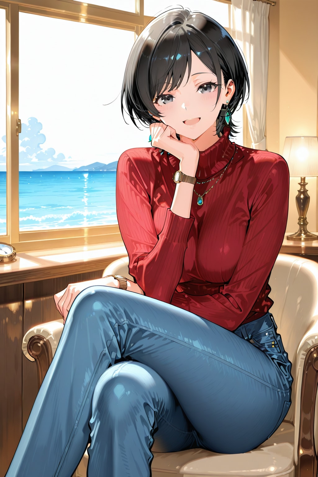 うちの子藍音ちゃ37 | の人気AIイラスト・グラビア