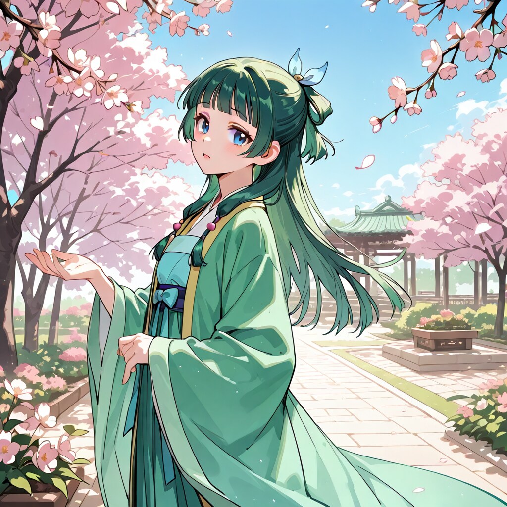 BONSAI桜ガール（猫猫） | の人気AIイラスト・グラビア