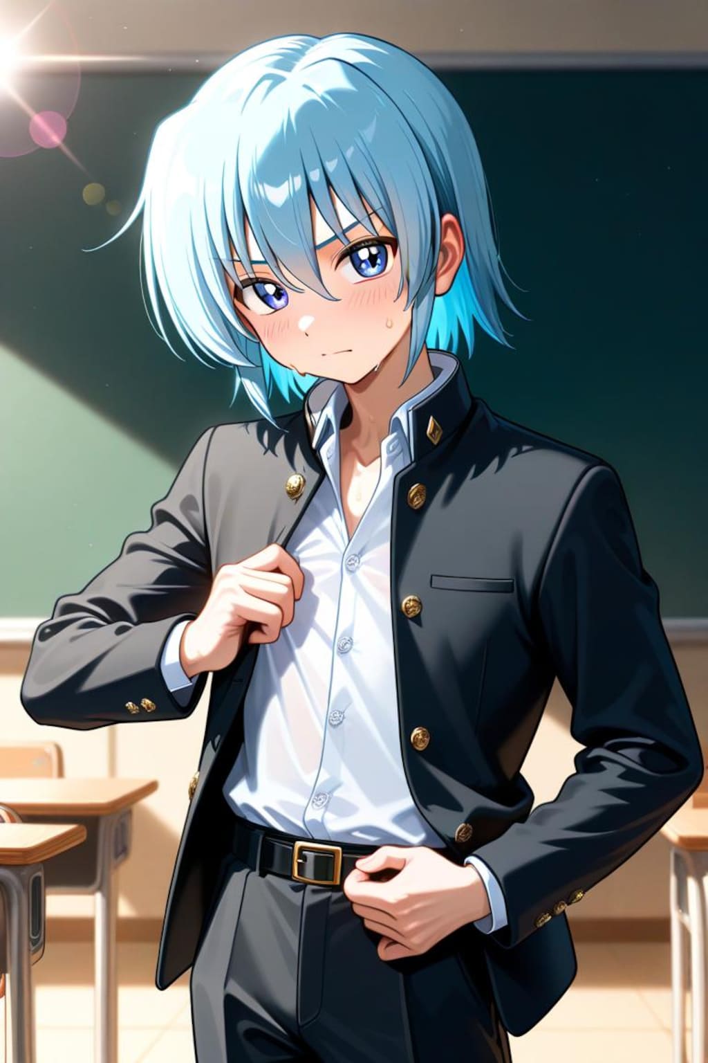 綾崎ハヤテ　学ラン