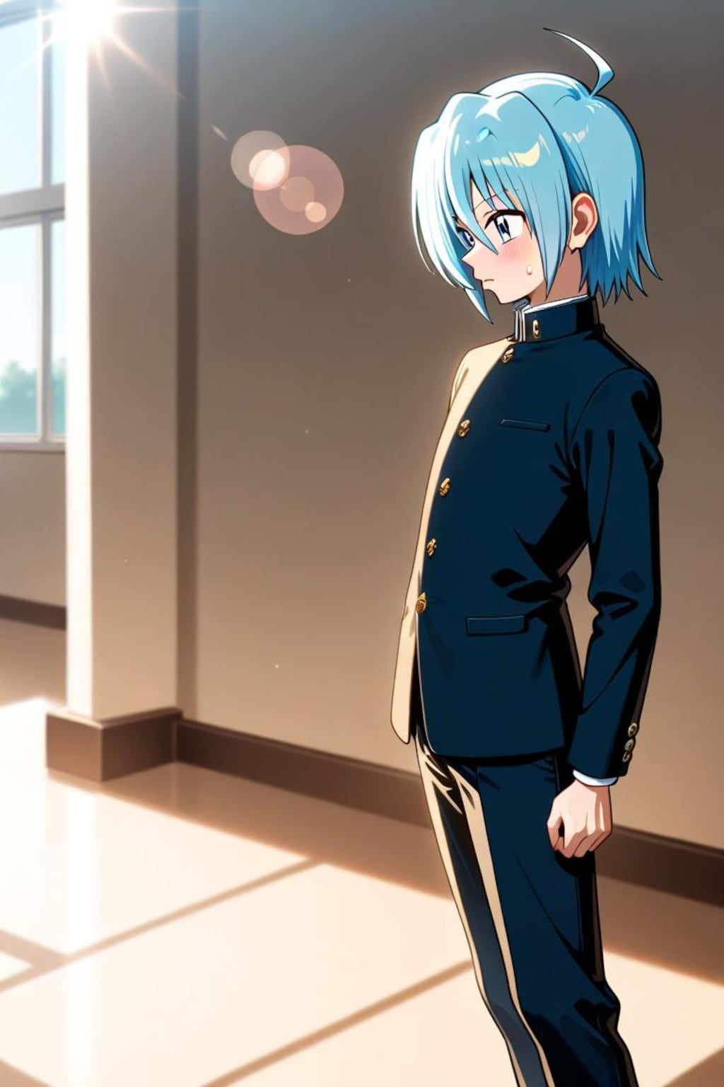 綾崎ハヤテ　学ラン