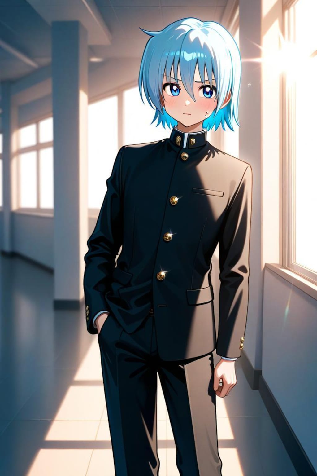 綾崎ハヤテ　学ラン