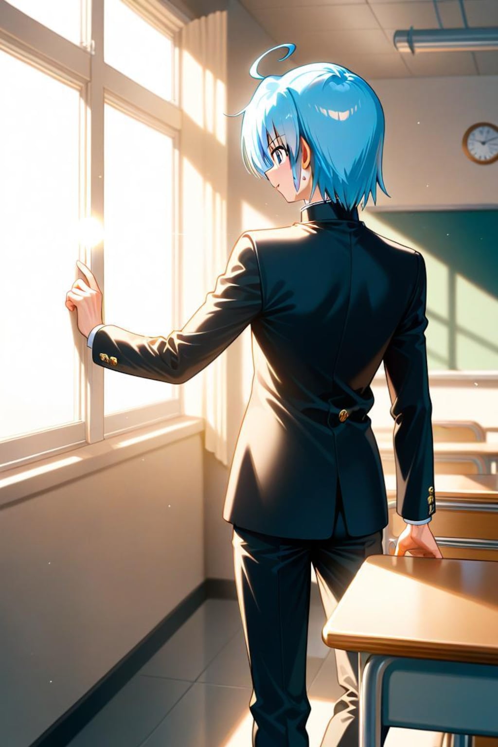 綾崎ハヤテ　学ラン