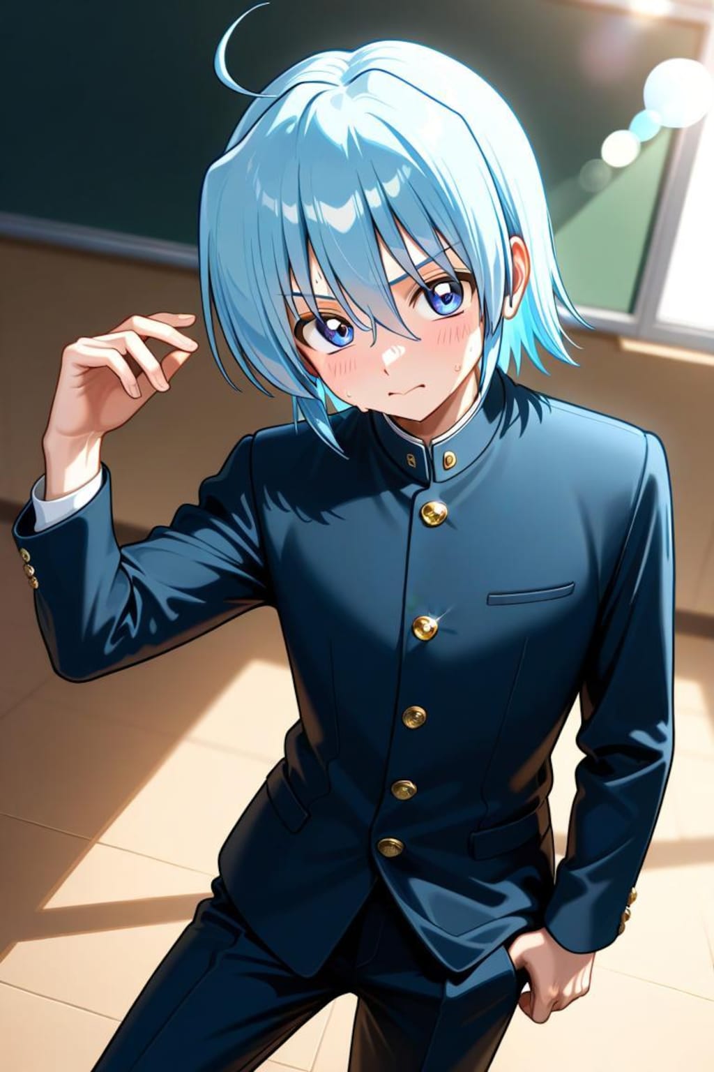 綾崎ハヤテ　学ラン