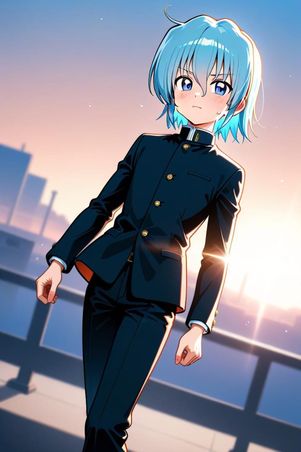 綾崎ハヤテ　学ラン