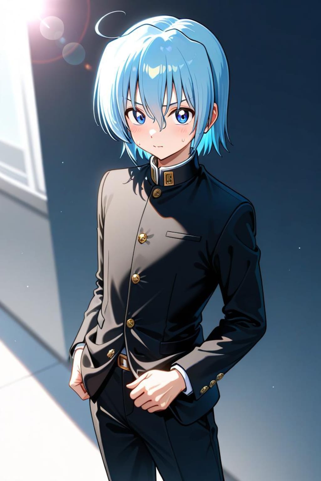 綾崎ハヤテ　学ラン
