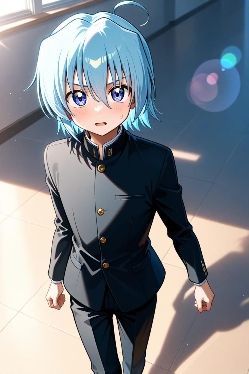 綾崎ハヤテ　学ラン