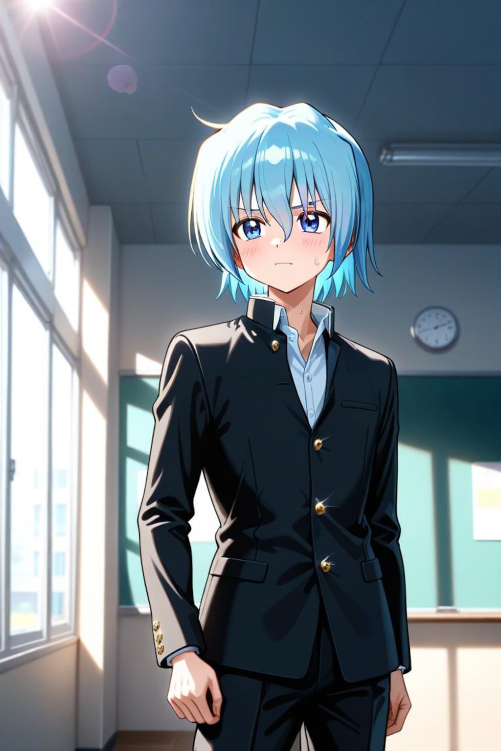 綾崎ハヤテ　学ラン