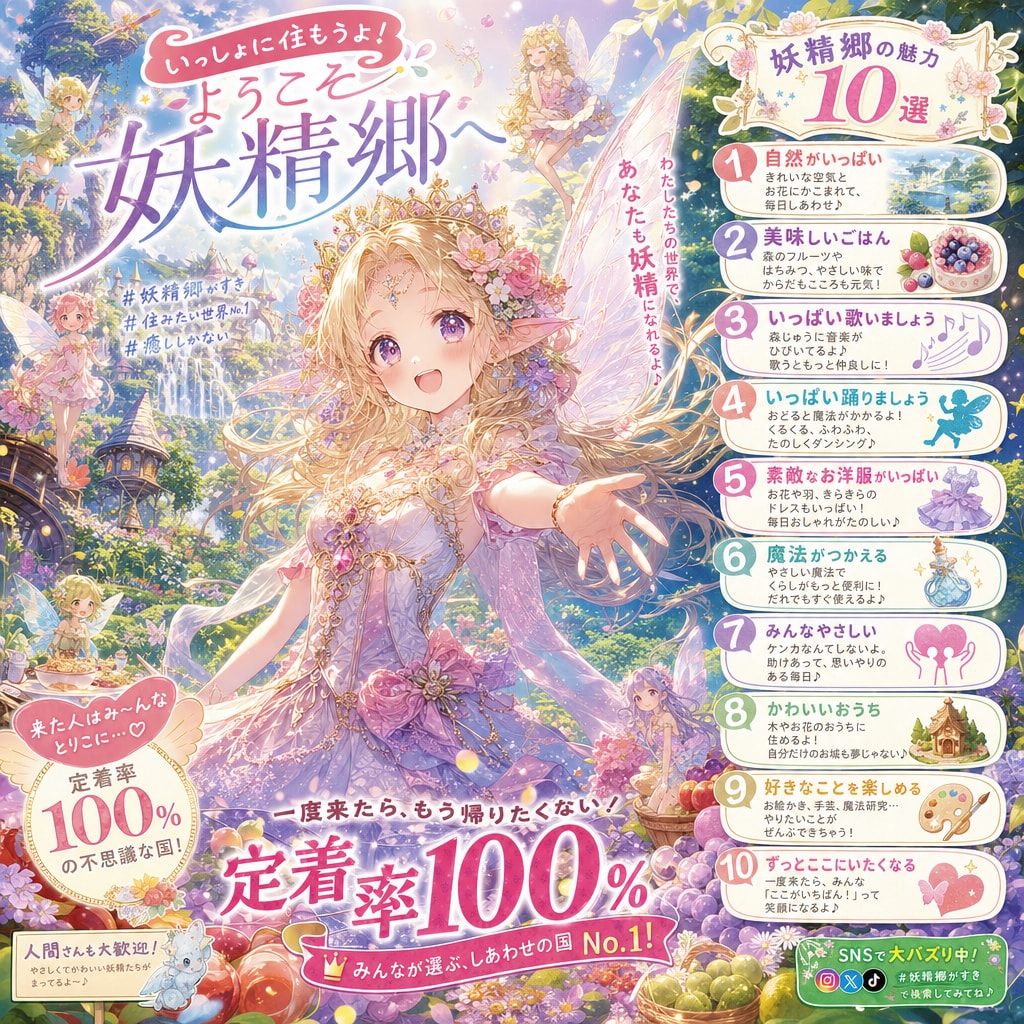 ようこそ、妖精郷へ！