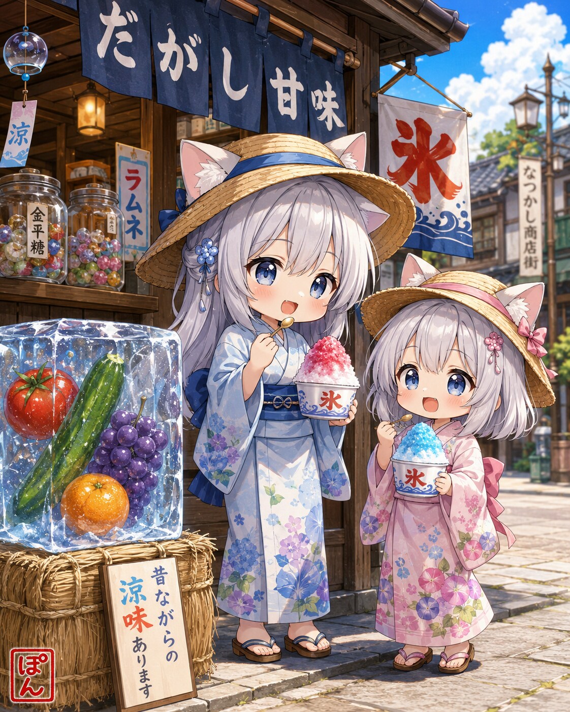 氷の日 | の人気AIイラスト・グラビア