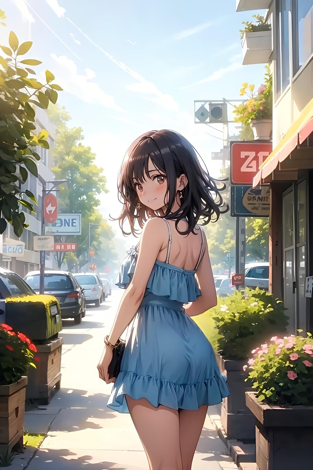 キャミワンピ