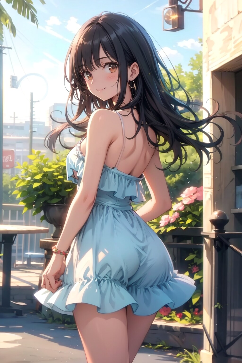 キャミワンピ