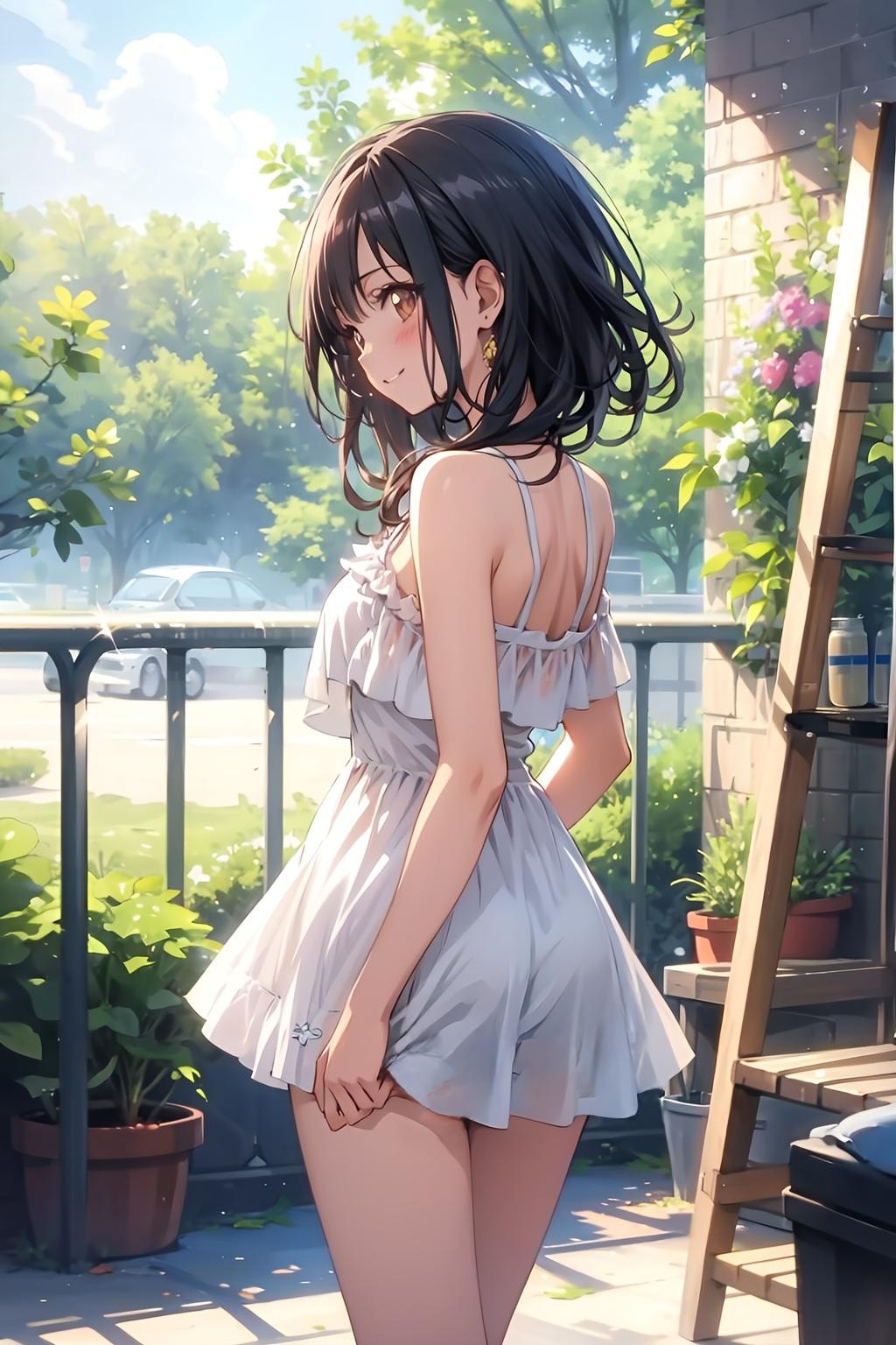 キャミワンピ