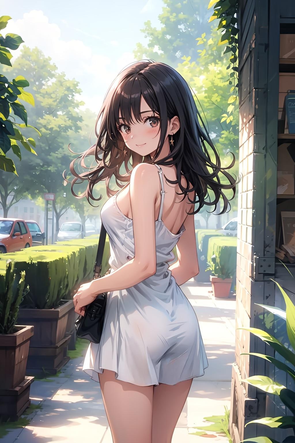 キャミワンピ