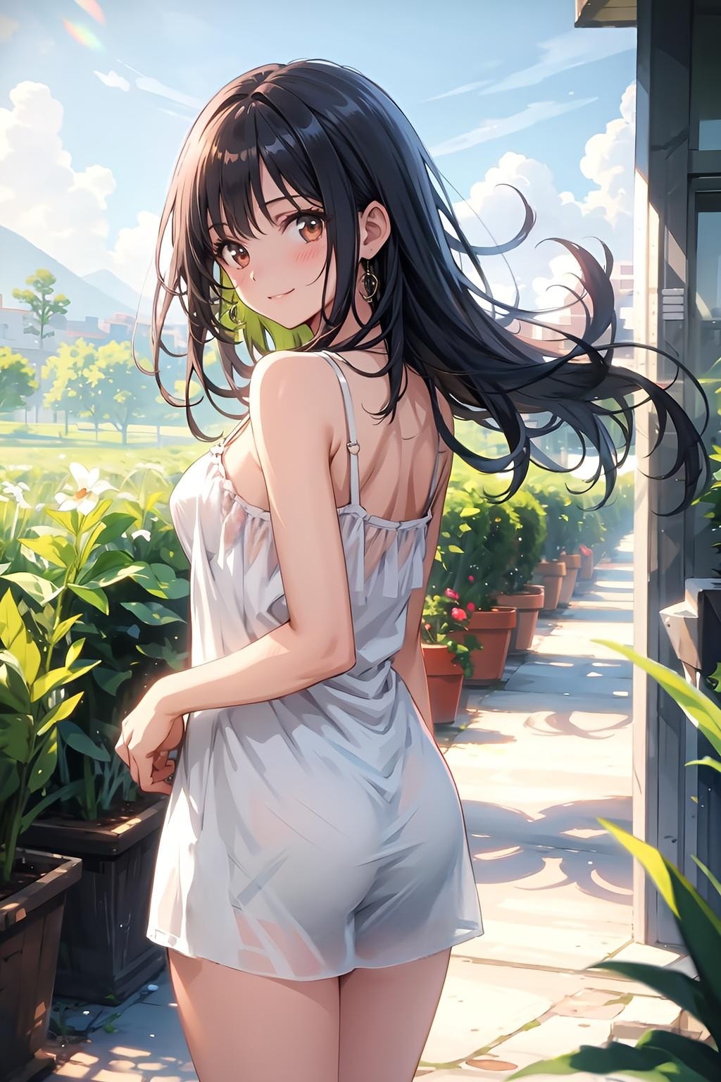 キャミワンピ