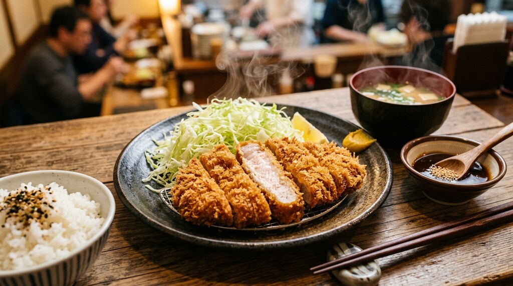 トンカツ定食