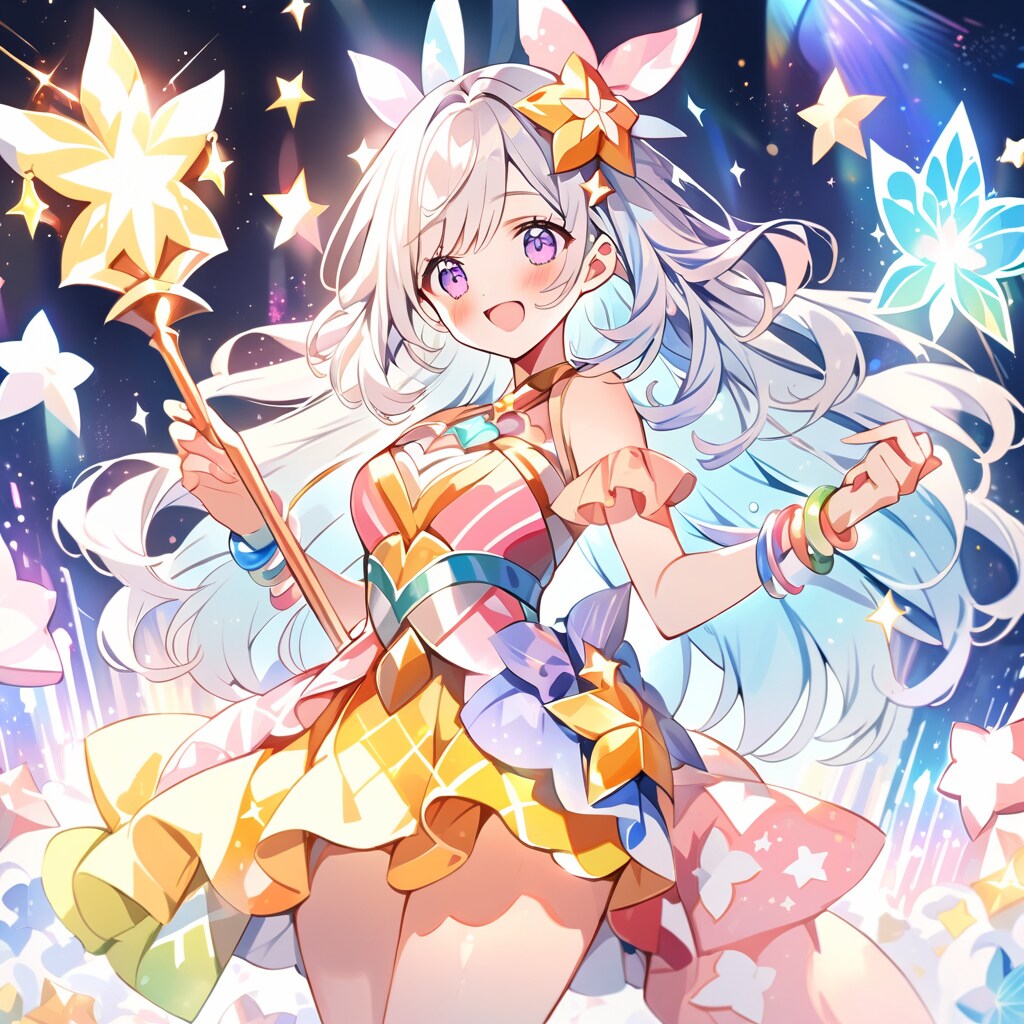 星の魔法少女 | の人気AIイラスト・グラビア