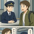 入国審査官と入国者(チャトピちゃん) 7枚目