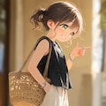 ちょっと遅くなったけど、お昼、いこっか。 2枚目