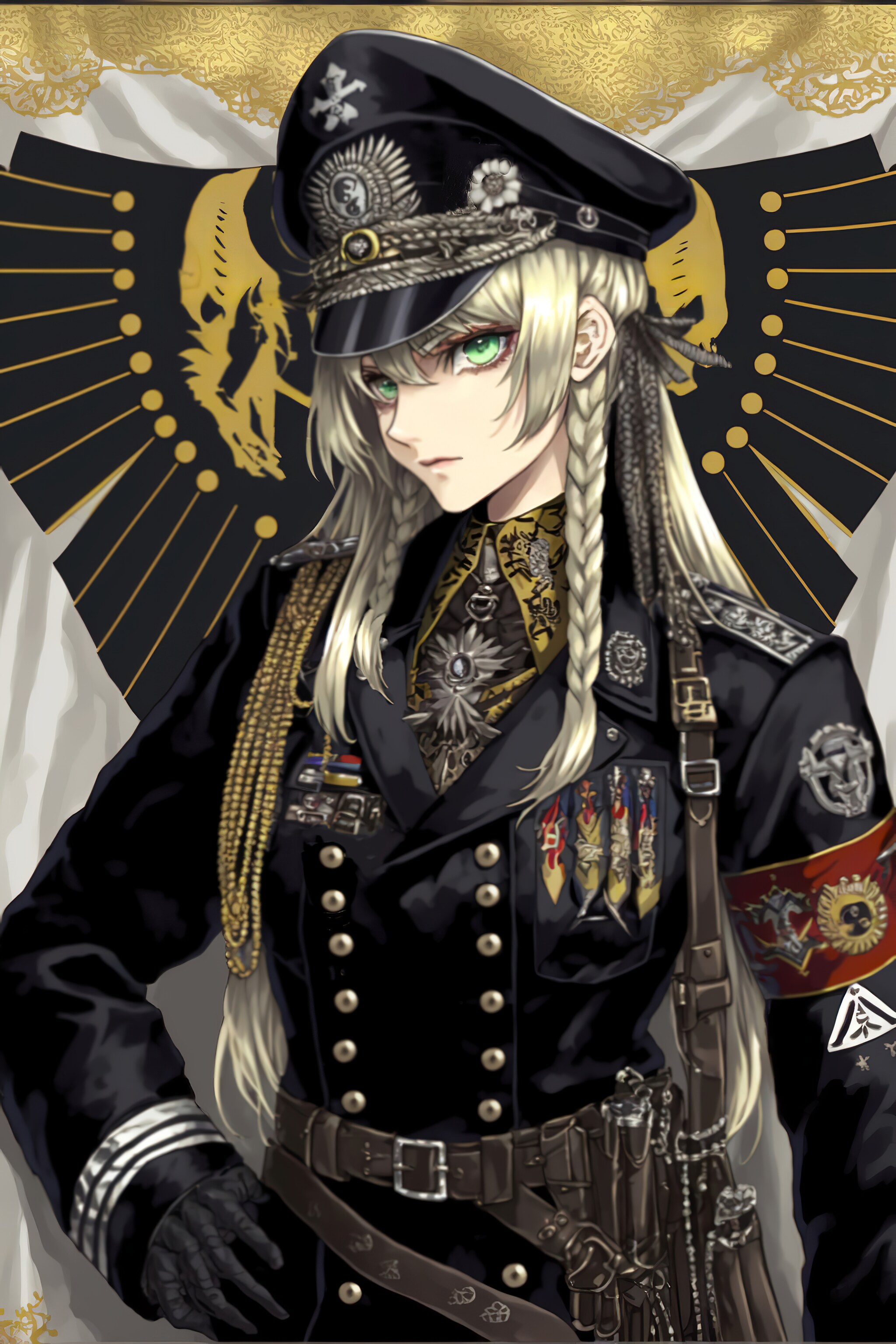 軍服少女