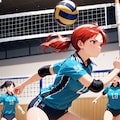 バレーボール 1 3枚目