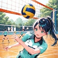 バレーボール 1 7枚目