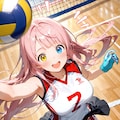 バレーボール 1 2枚目
