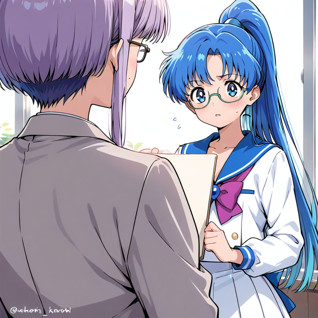 生徒会長困り果てる | の人気AIイラスト・グラビア