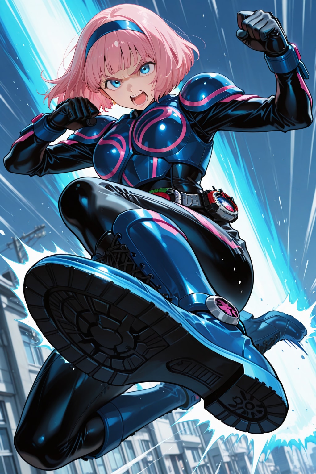 ライダーキック！