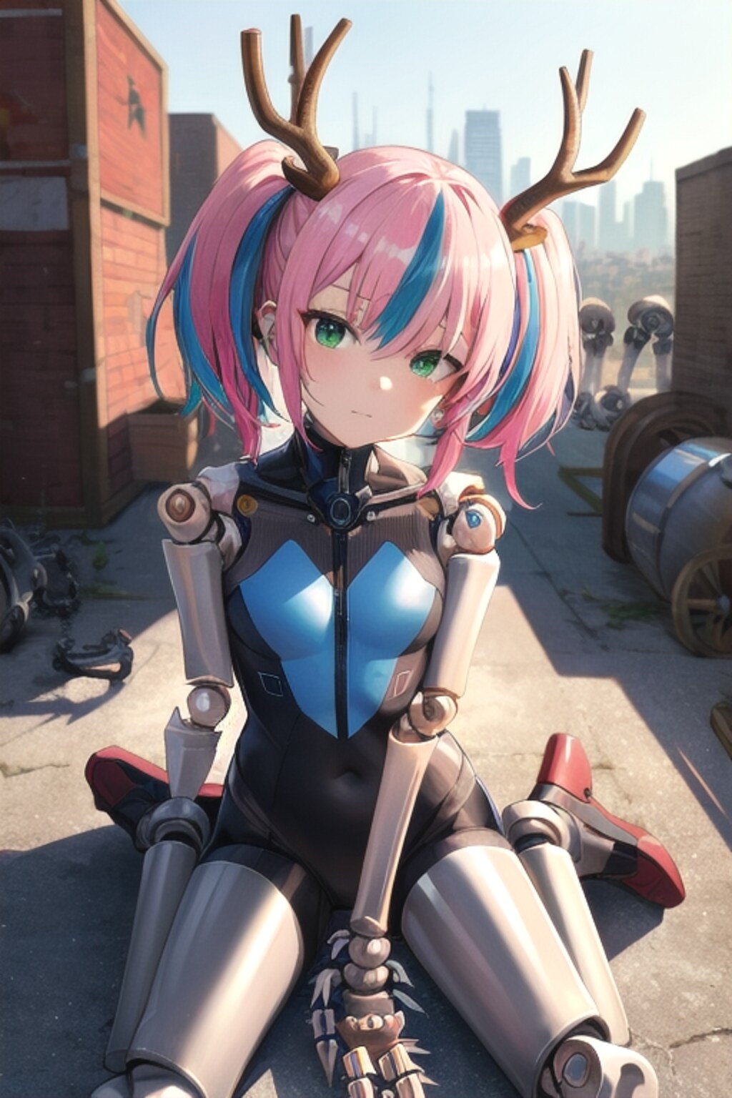 メイドへと改造された義体