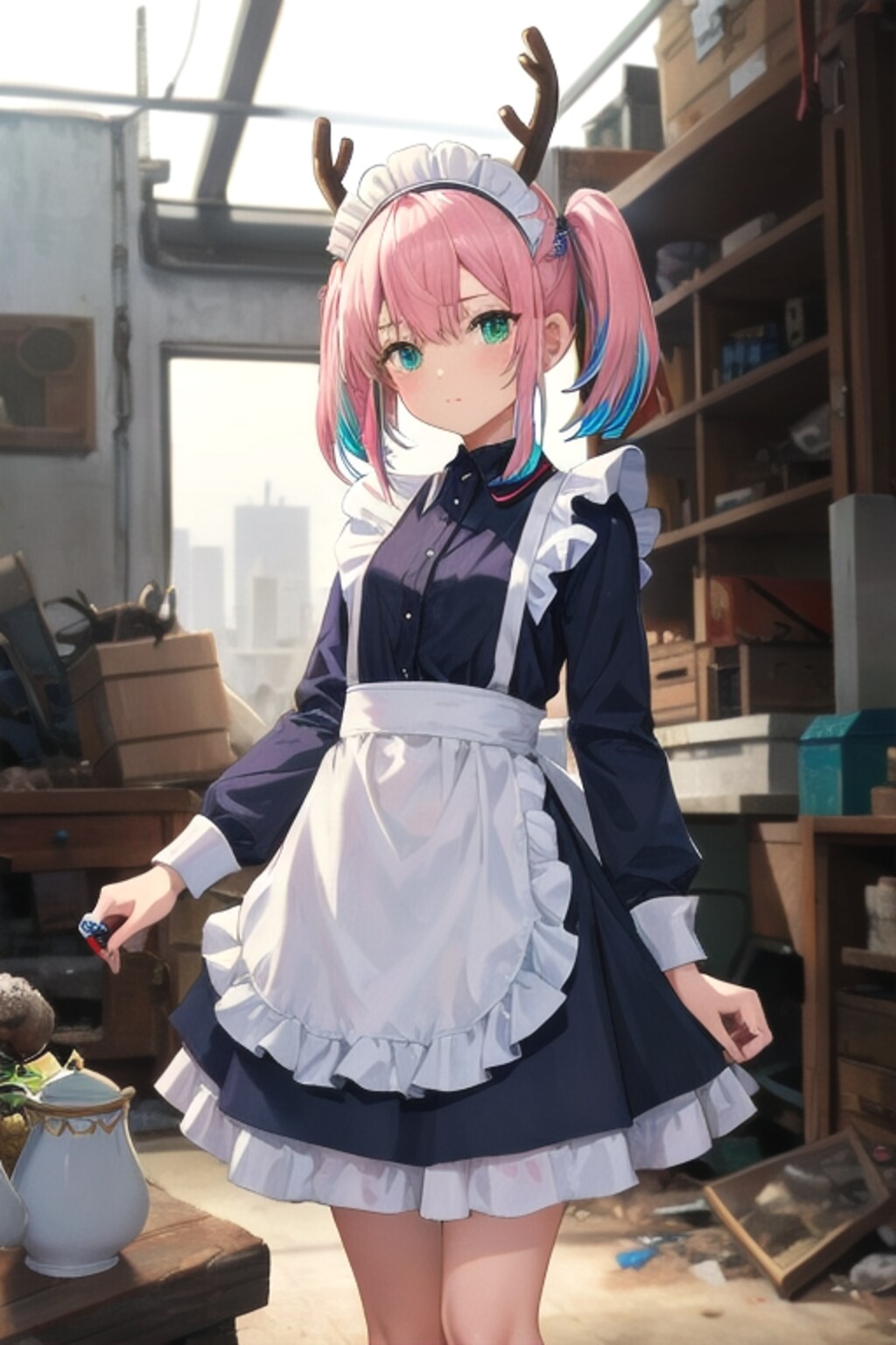 メイドへと改造された義体