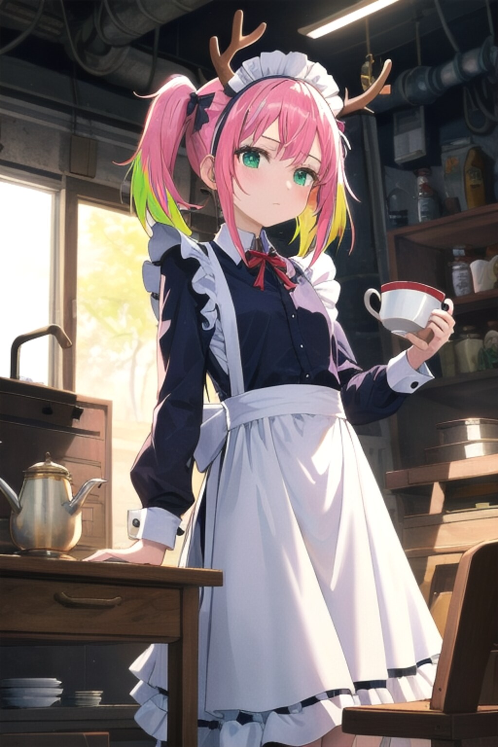 メイドへと改造された義体