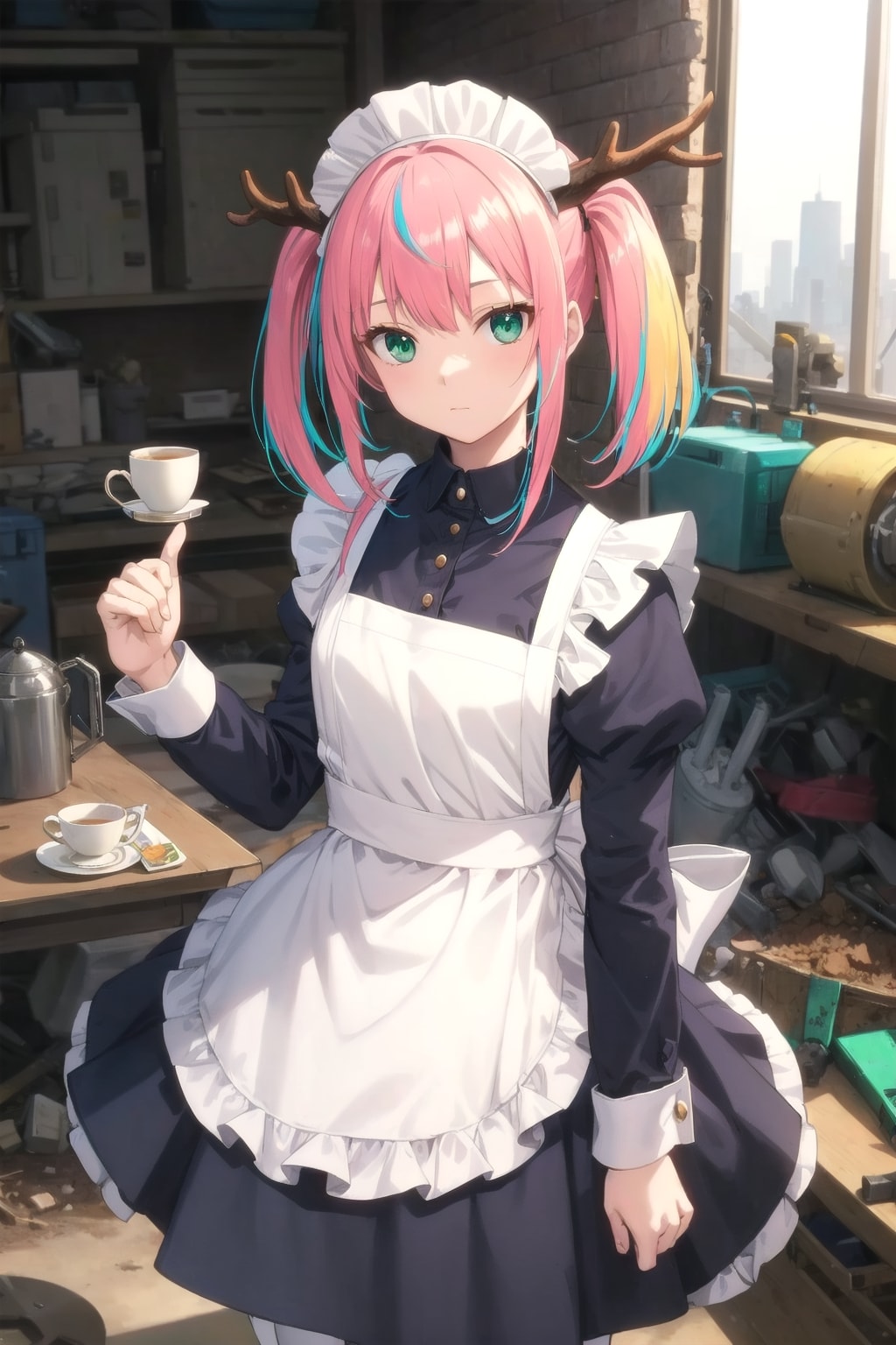 メイドへと改造された義体