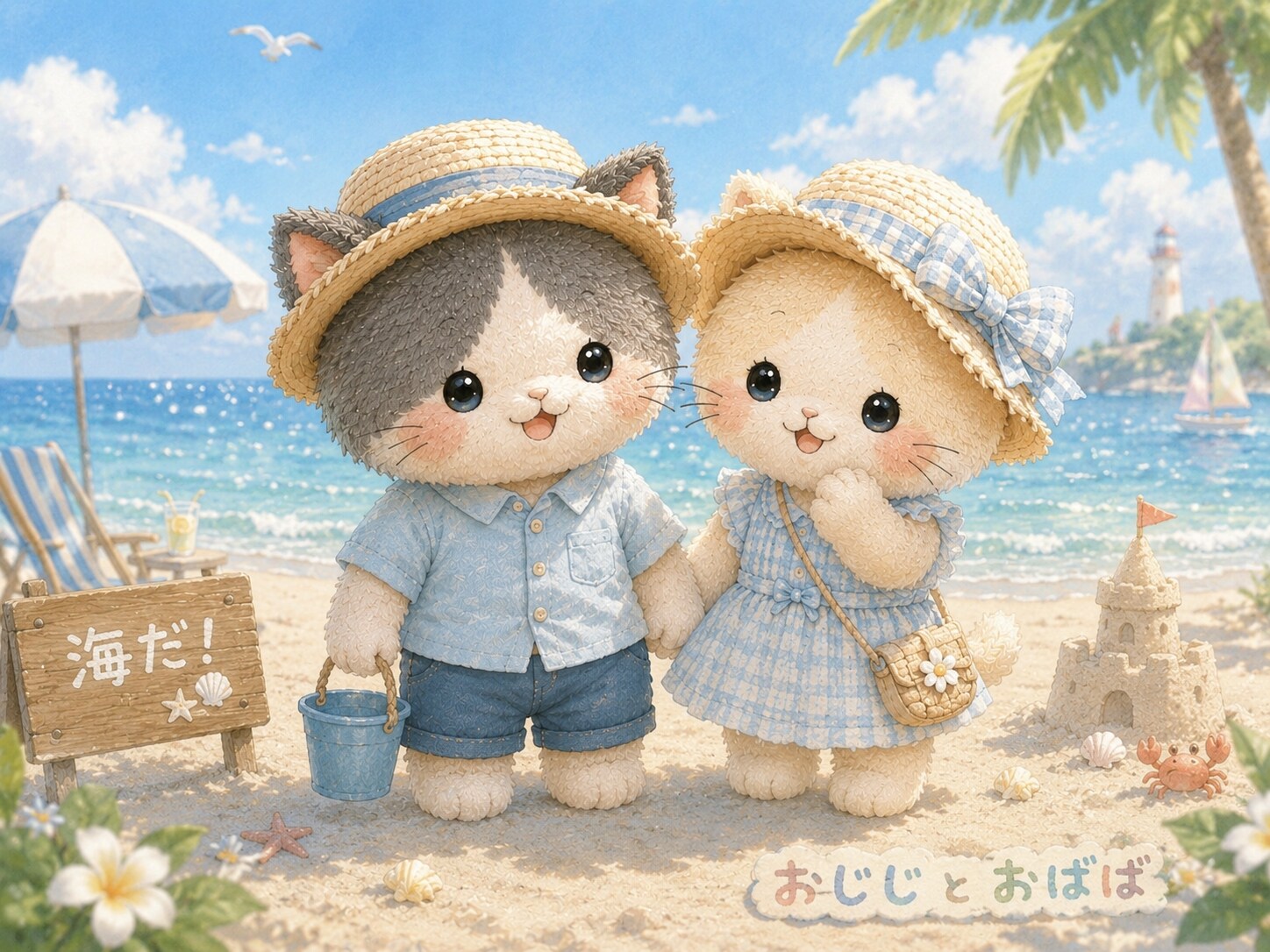 海だ！おじじとおばば