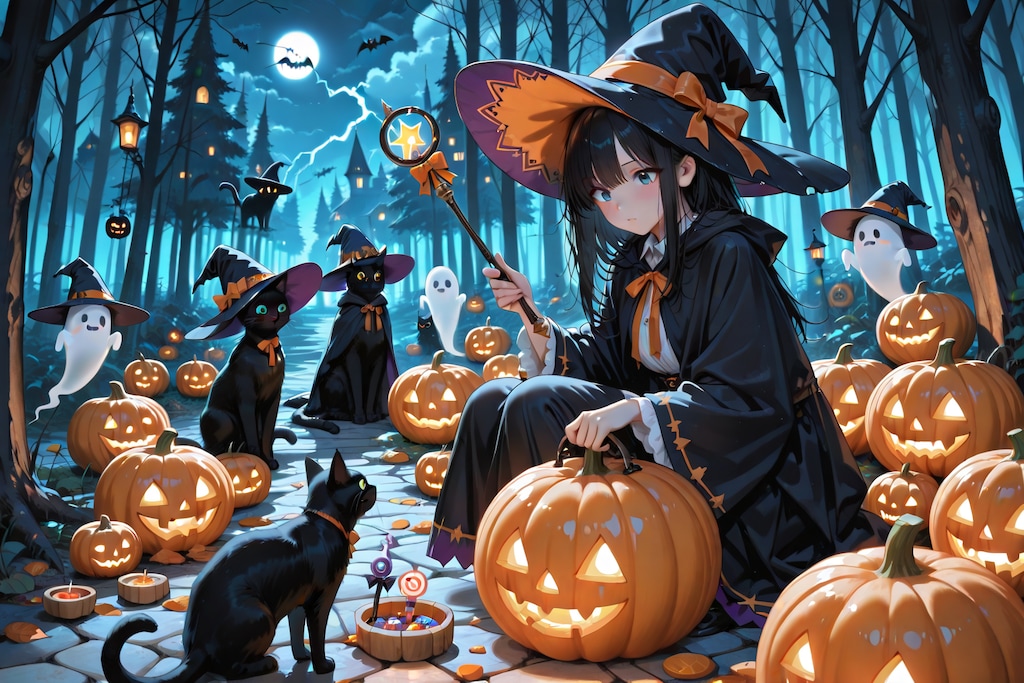 ハロウィンの魔女【LATTE】
