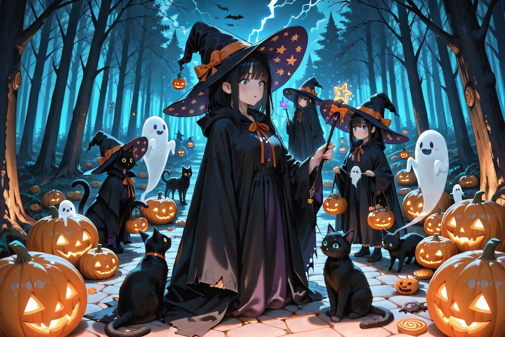 ハロウィンの魔女【LATTE】