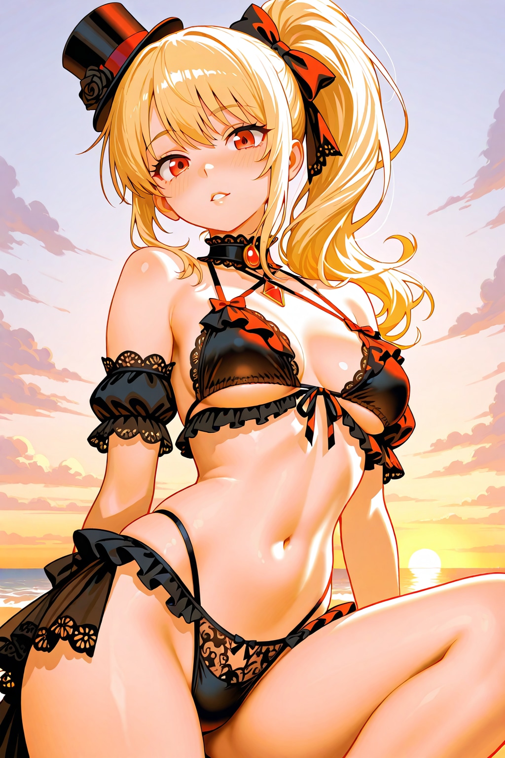 ゴスビキニな魔法少女