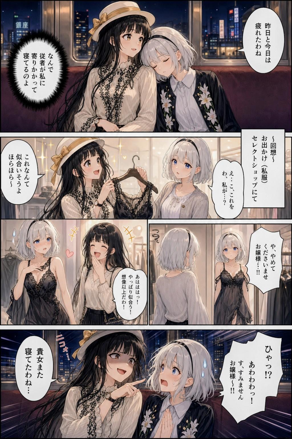 主人「まるで眠り姫だ（呆れ）」