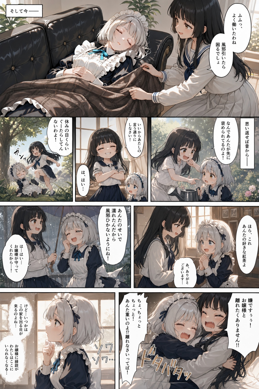 主人「まるで眠り姫だ（呆れ）」