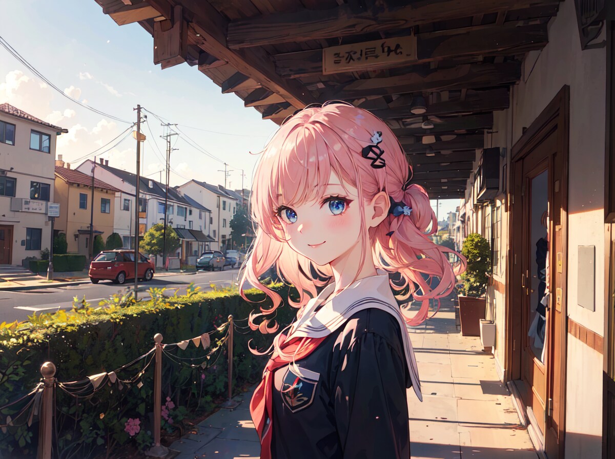 通学中