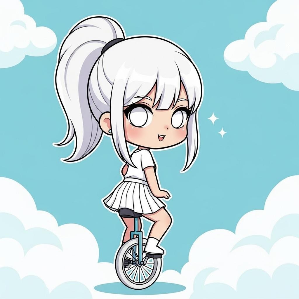 白ぽにちゃんSD化