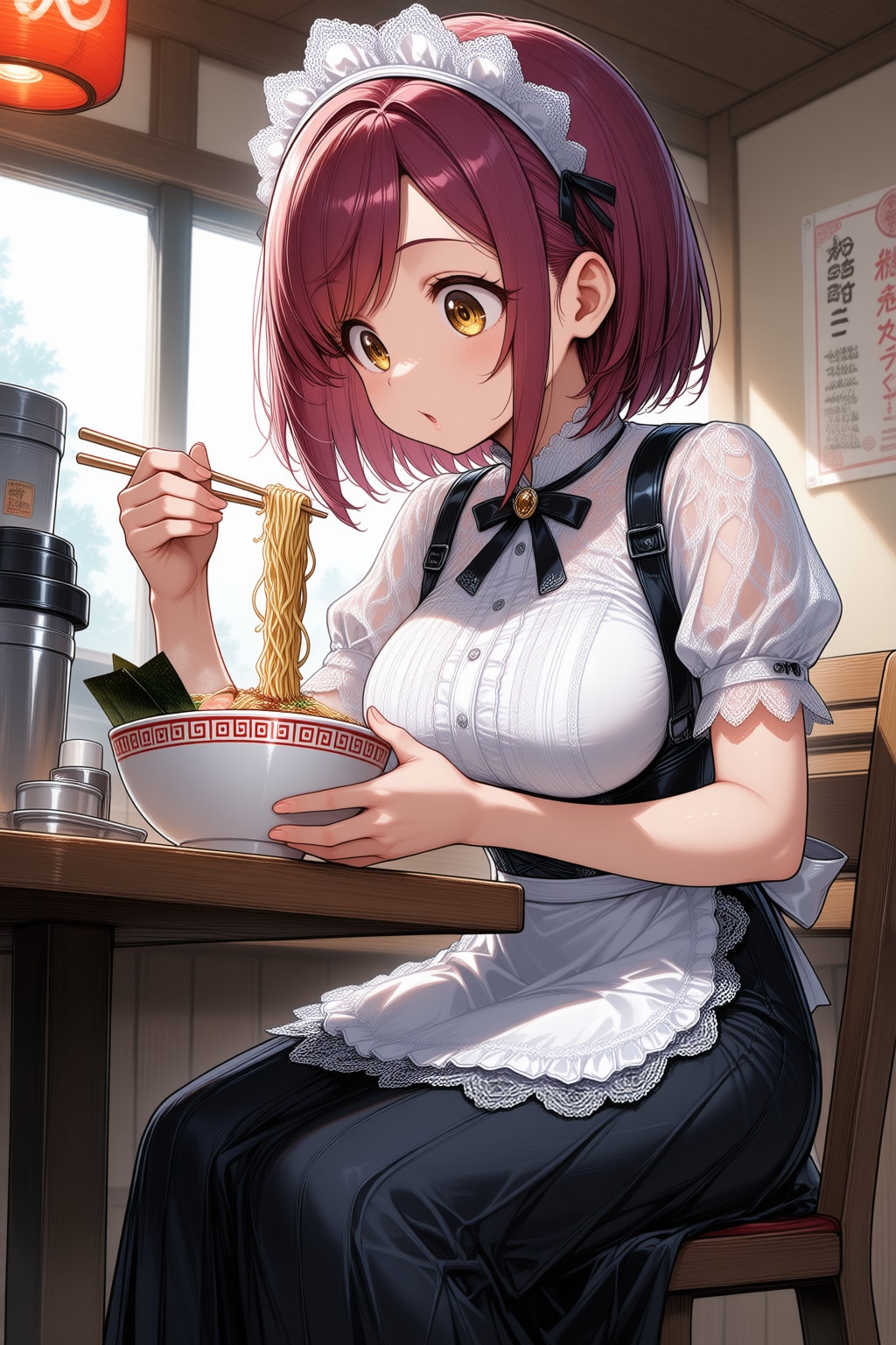 こんにちは（挨拶メイドの芽衣ちゃん）