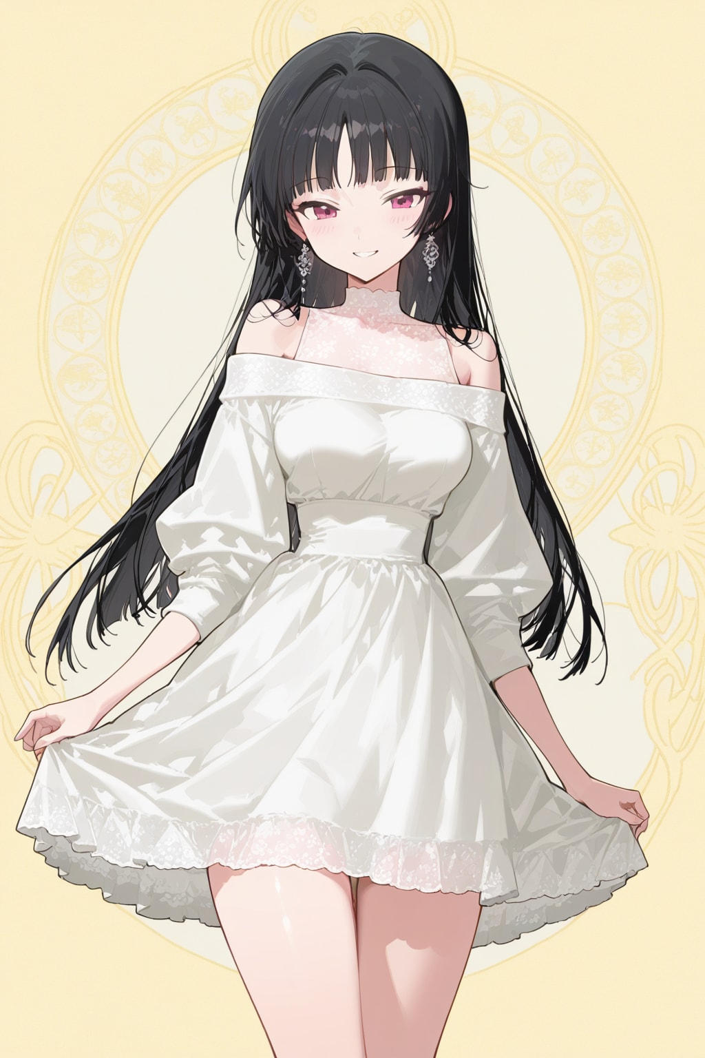 星に願うドレス | の人気AIイラスト・グラビア
