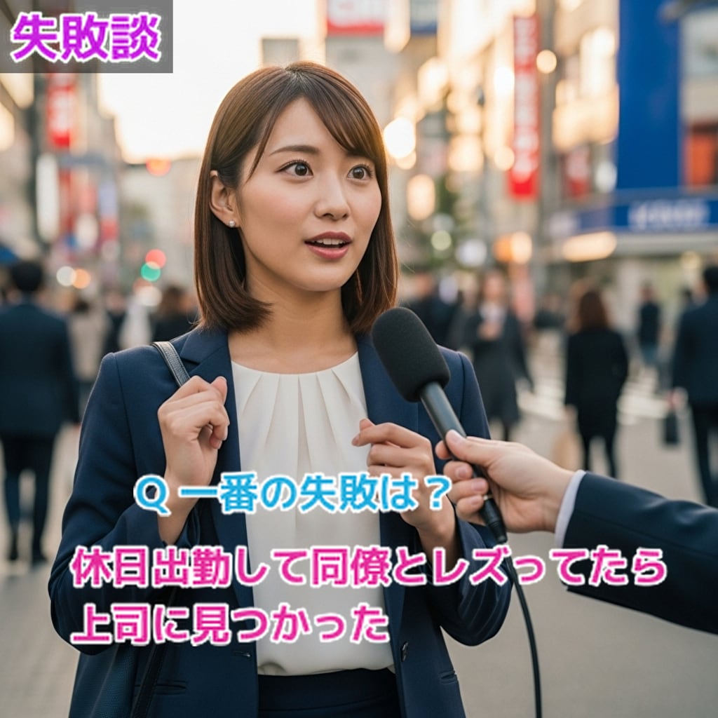 街頭インタビュー